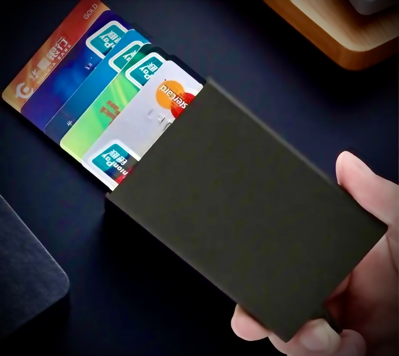 Wallet - Motorhead engraved metal card wallet Lemmy