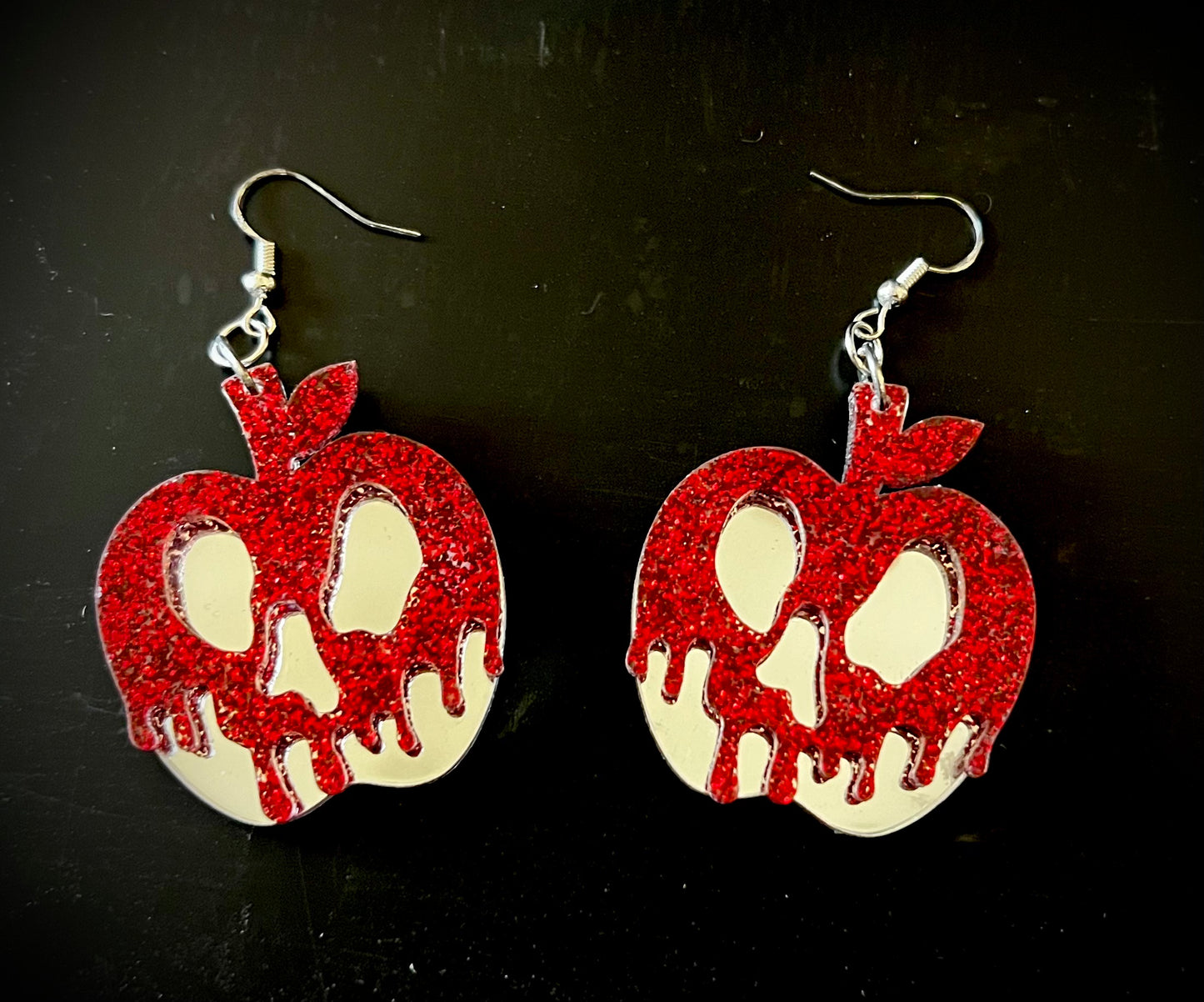 Earrings - Poison Apple Dangle
