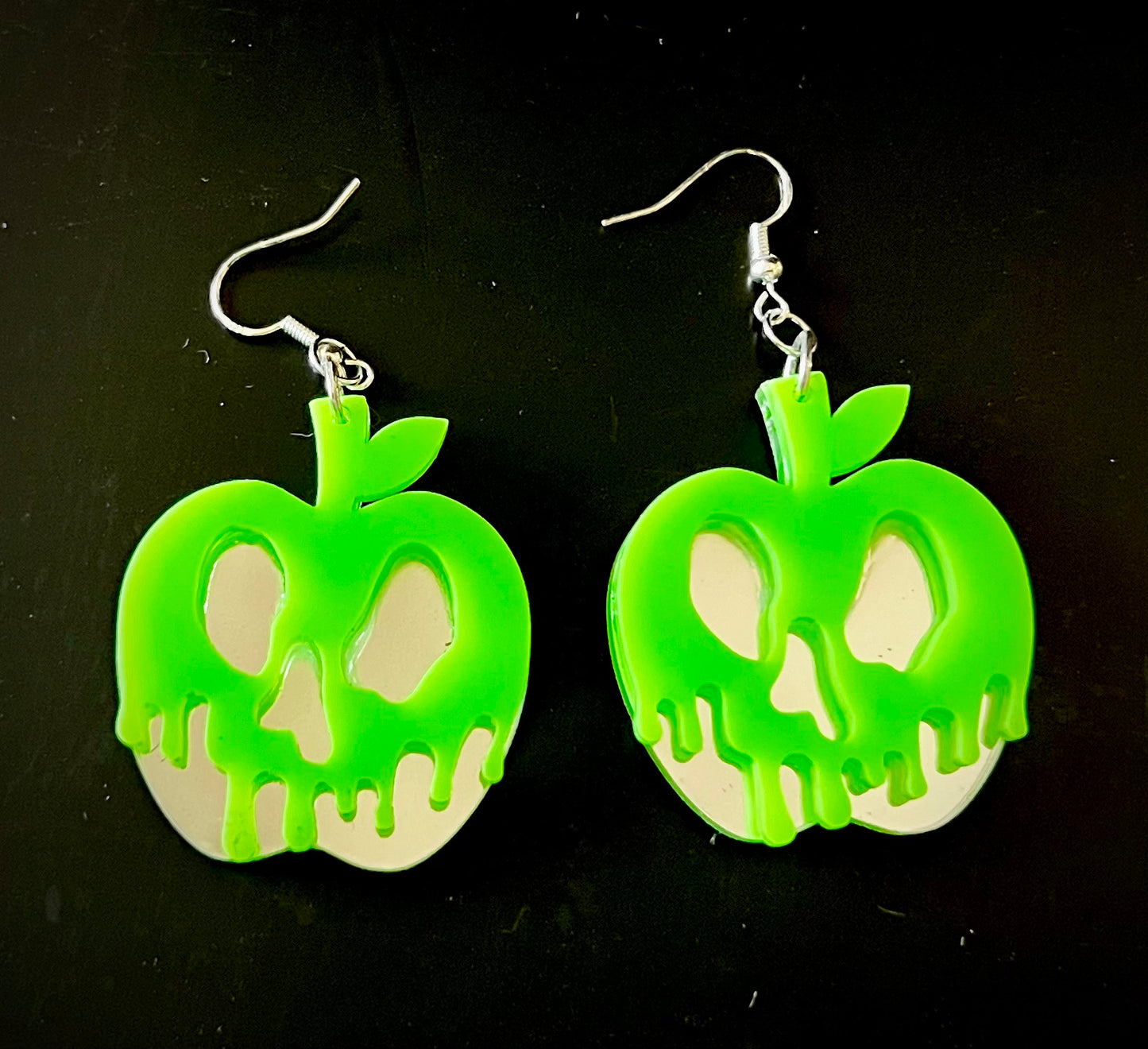 Earrings - Poison Apple Dangle