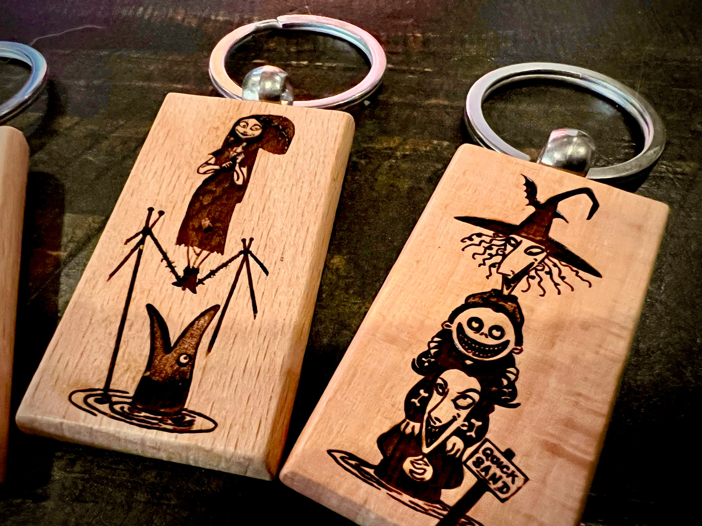Keychain Set - Nightmare Before Christmas (set of 4)
