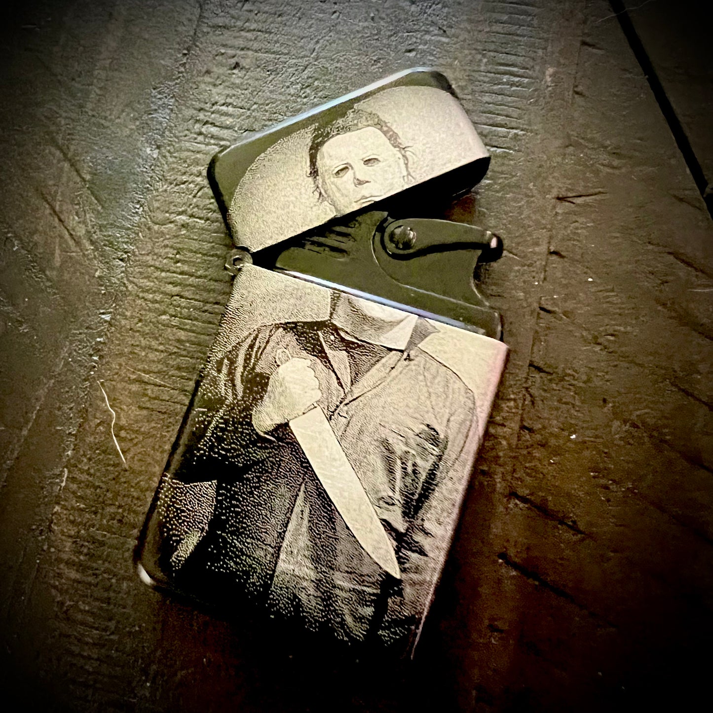 Lighter - Michael Myers Butane Engraved Refillable Halloween