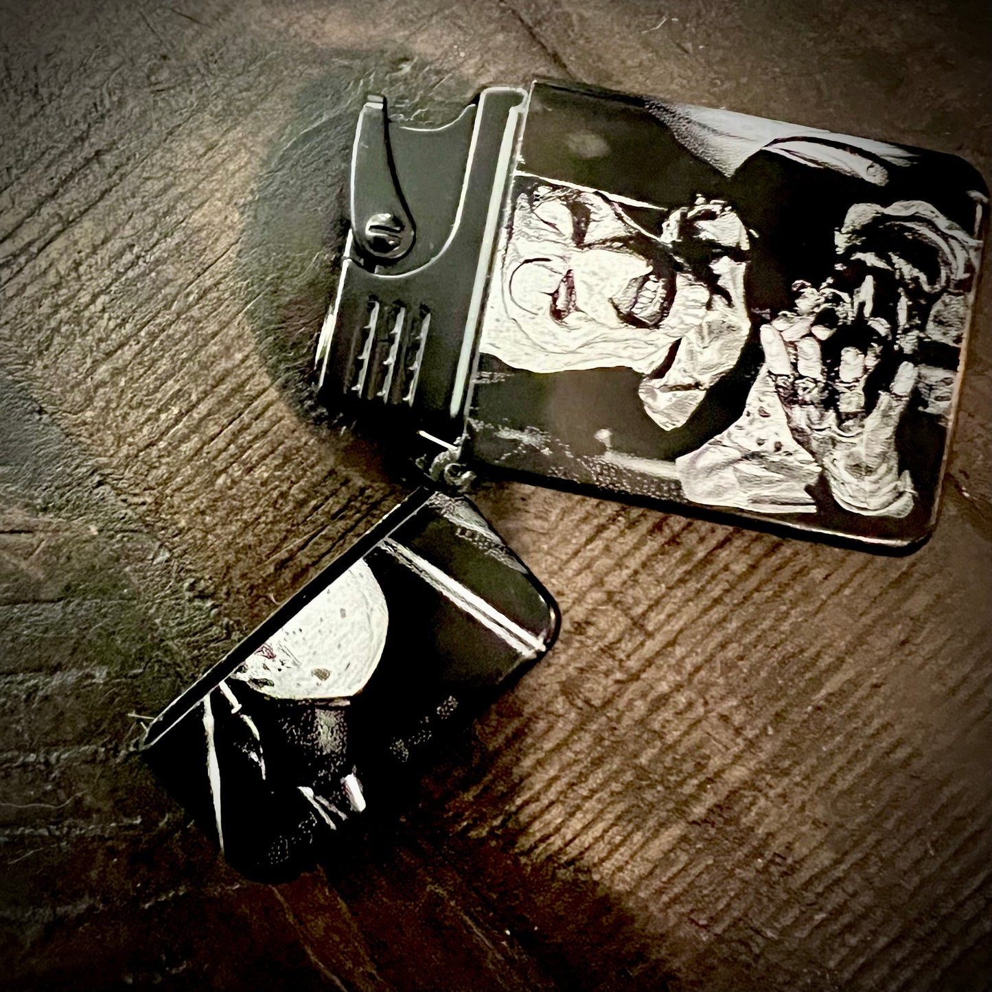 Lighter - Art the Clown Butane Engraved Refillable (version 2)