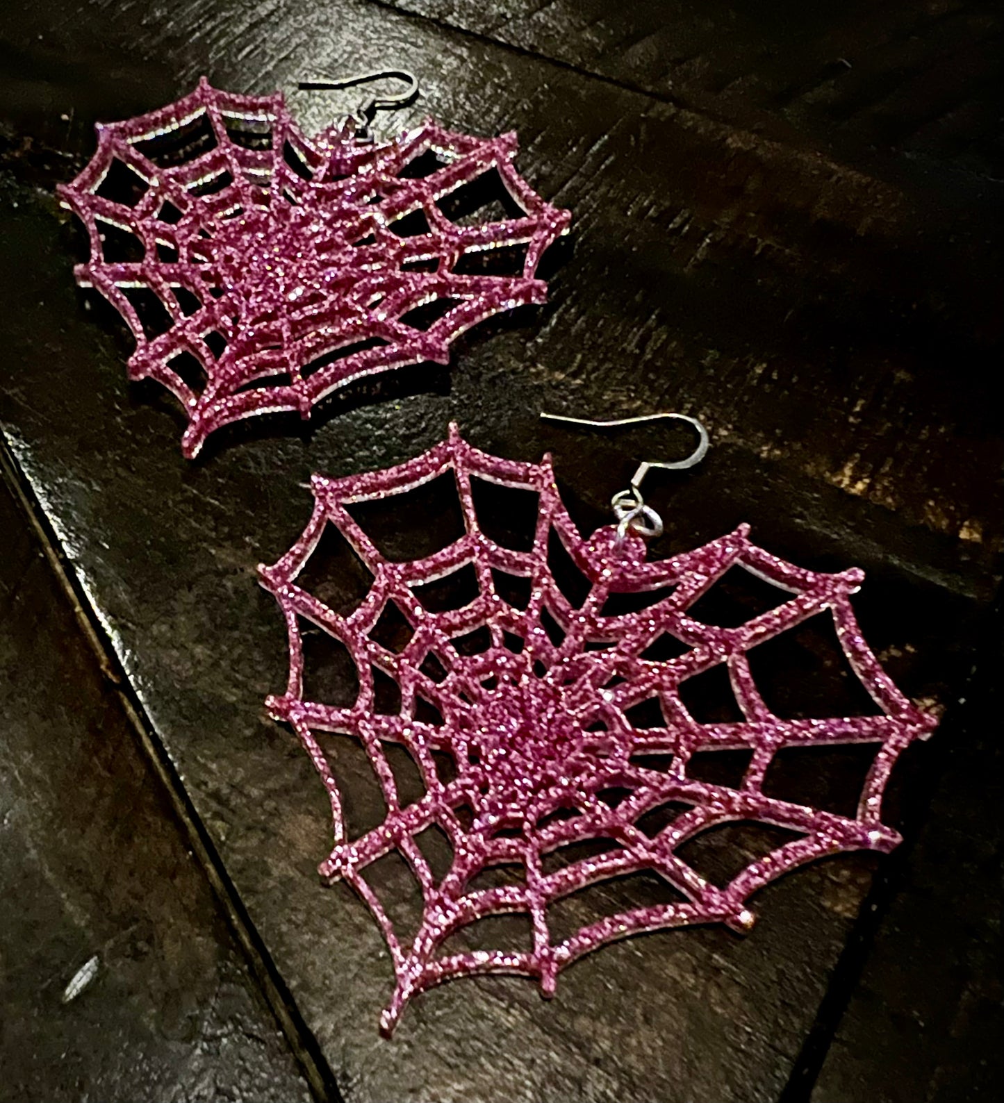 Earrings - Heartweb 2” Dangle