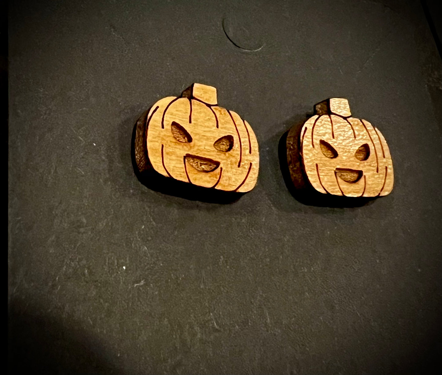 Earrings - Baby Jack O’Lantern Studs