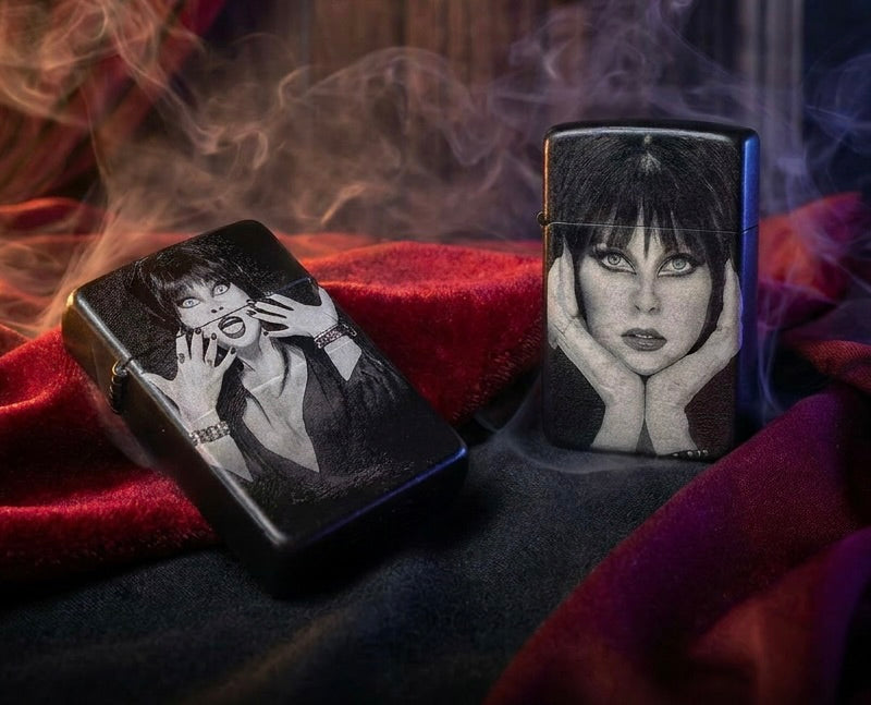 Lighter - Elvira Engraved Refillable Butane Mistress of the Dark
