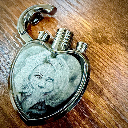 Lighter - Tiffany Valentine Heart Lighter Engraved Butane