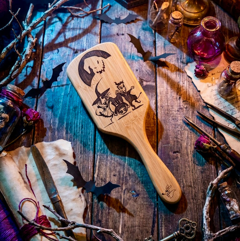 Hairbrush - Lock, Shock, and Barrel Nightmare Before Christmas