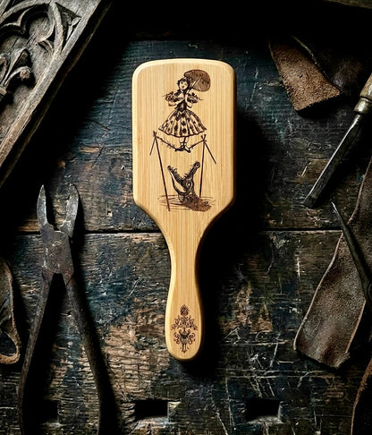 Hairbrush - Haunted Stretching Portrait Tightrope Walker