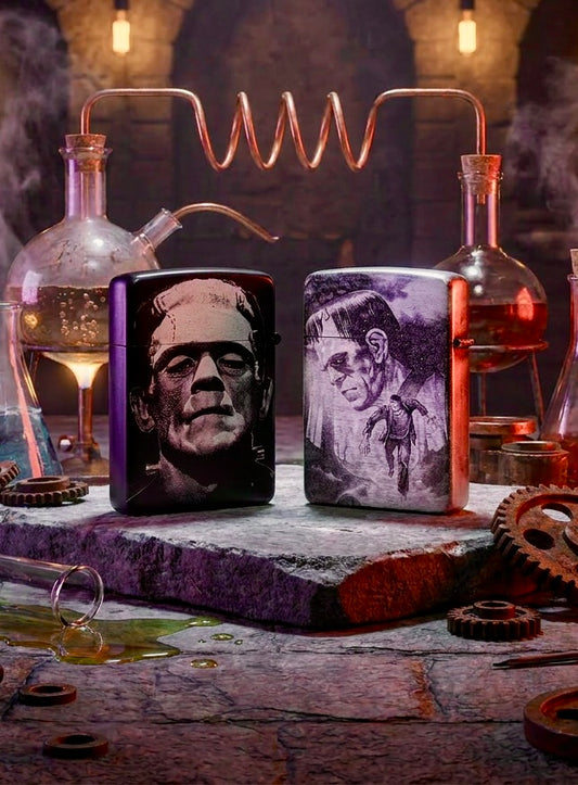 Lighter - Frankenstein Monster Lighter Engraved Butane
