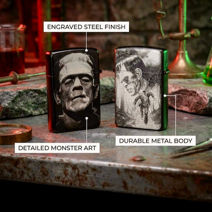 Lighter - Frankenstein Monster Lighter Engraved Butane