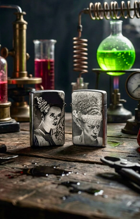 Lighter - Bride of Frankenstein Lighter Engraved Butane