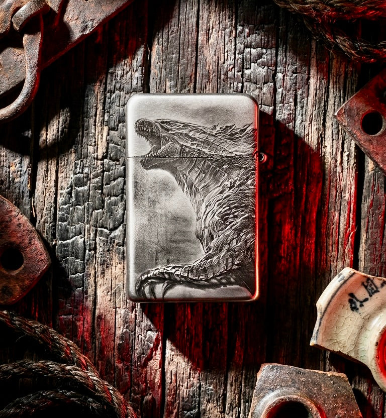 Lighter - Godzilla Lighter Engraved Butane
