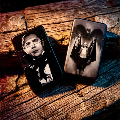 Lighter - Count Dracula Engraved Butane Bela Lugosi Vampire
