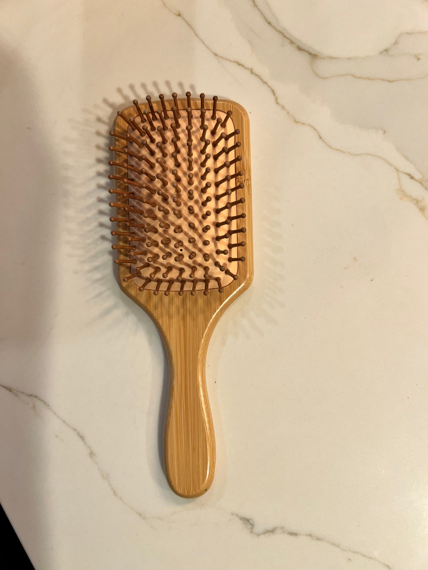 Hairbrush - Hatbox Ghost Engraved on Bamboo