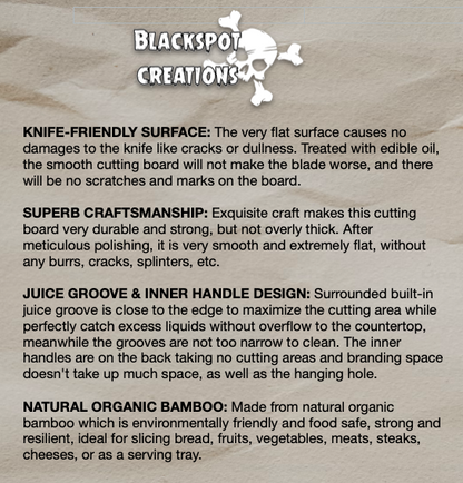 Cutting / Charcuterie Board - Lock, Shock, & Barrel Nightmare Before Christmas