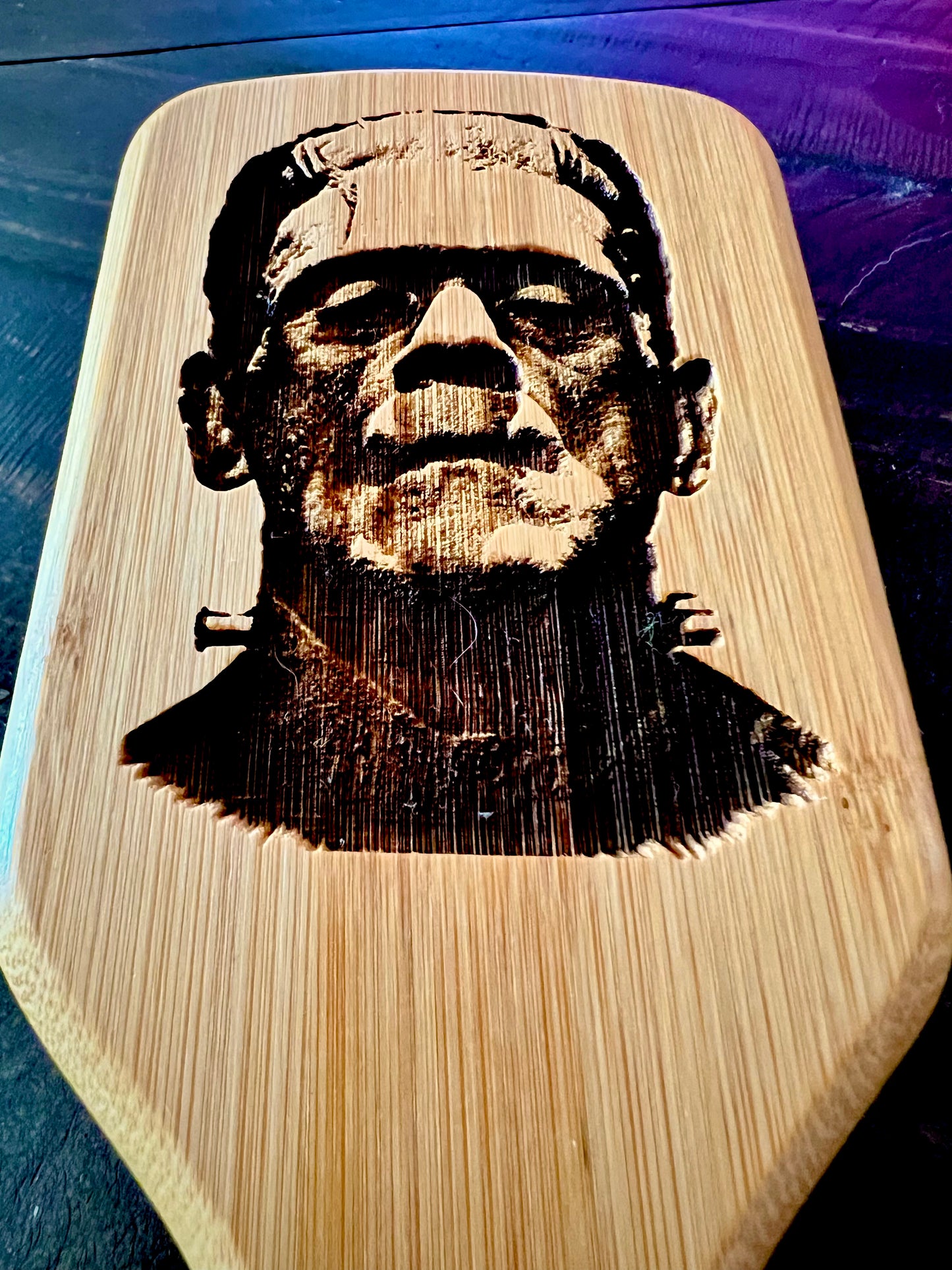 Hairbrush - Frankenstein’s Monster Bamboo