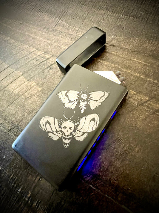 Arc Lighter - Death Moths engraved includes charger