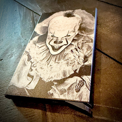 Wallet - Pennywise engraved metal card wallet IT