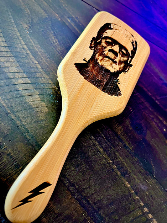 Hairbrush - Frankenstein’s Monster Bamboo