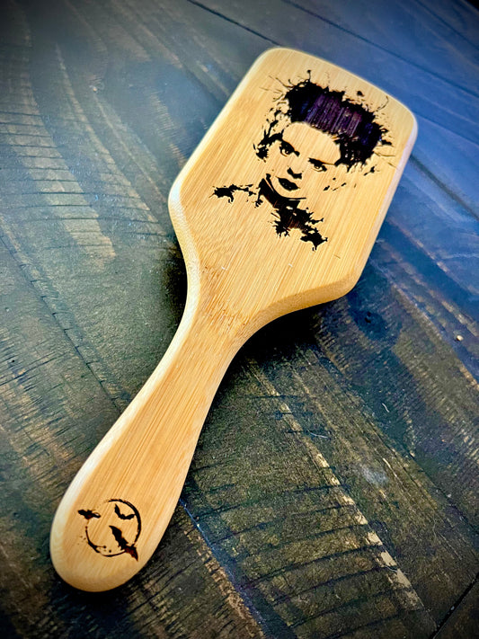 Hairbrush - Bride of Frankenstein Splatter Art