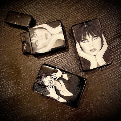 Lighter - Elvira Engraved Refillable Butane Mistress of the Dark