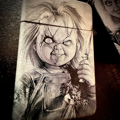 Lighter - Chucky & Tiffany Lighter Engraved Butane Child's Play