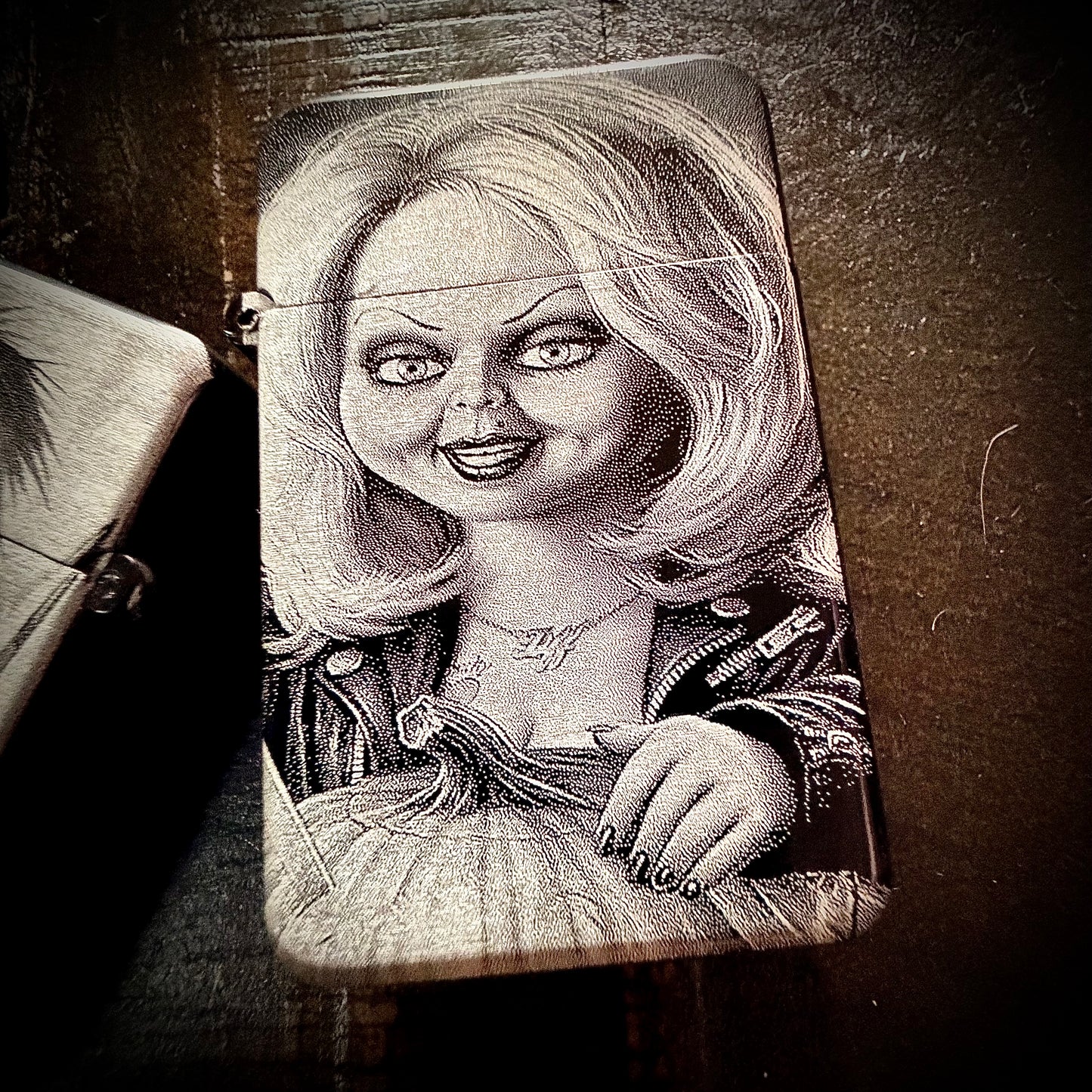 Lighter - Chucky & Tiffany Lighter Engraved Butane Child's Play