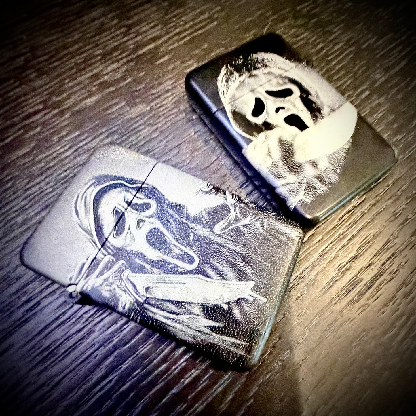 Lighter - Ghostface Butane Engraved Refillable Scream Movie