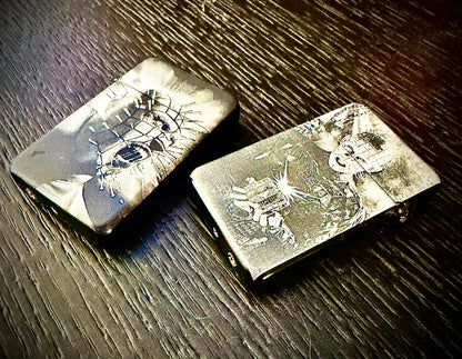 Lighter - Pinhead Engraved Butane Refillable Adjustable Hellraiser