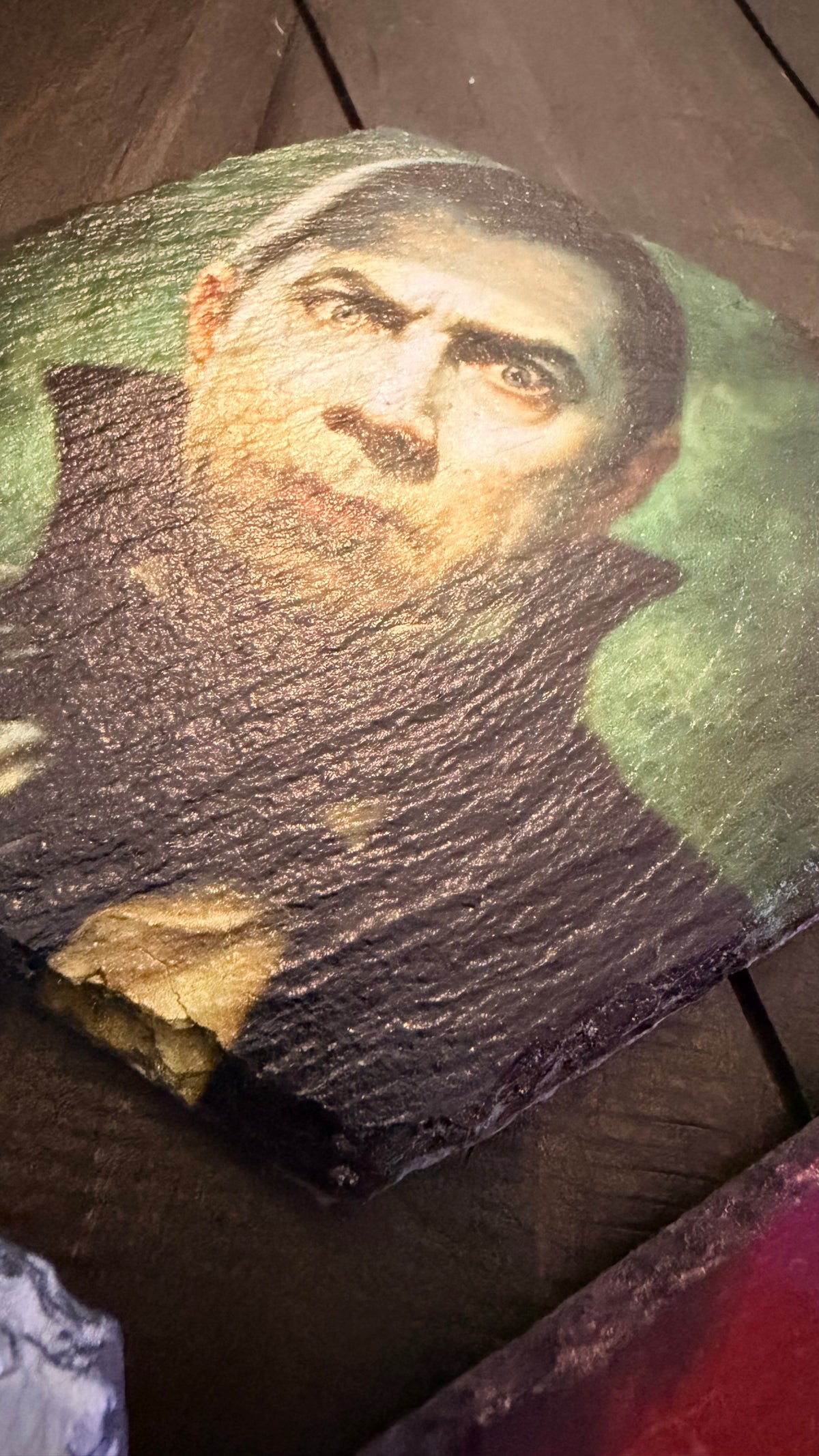 Slate Coaster Set - Universal Monsters Full Color UV ink