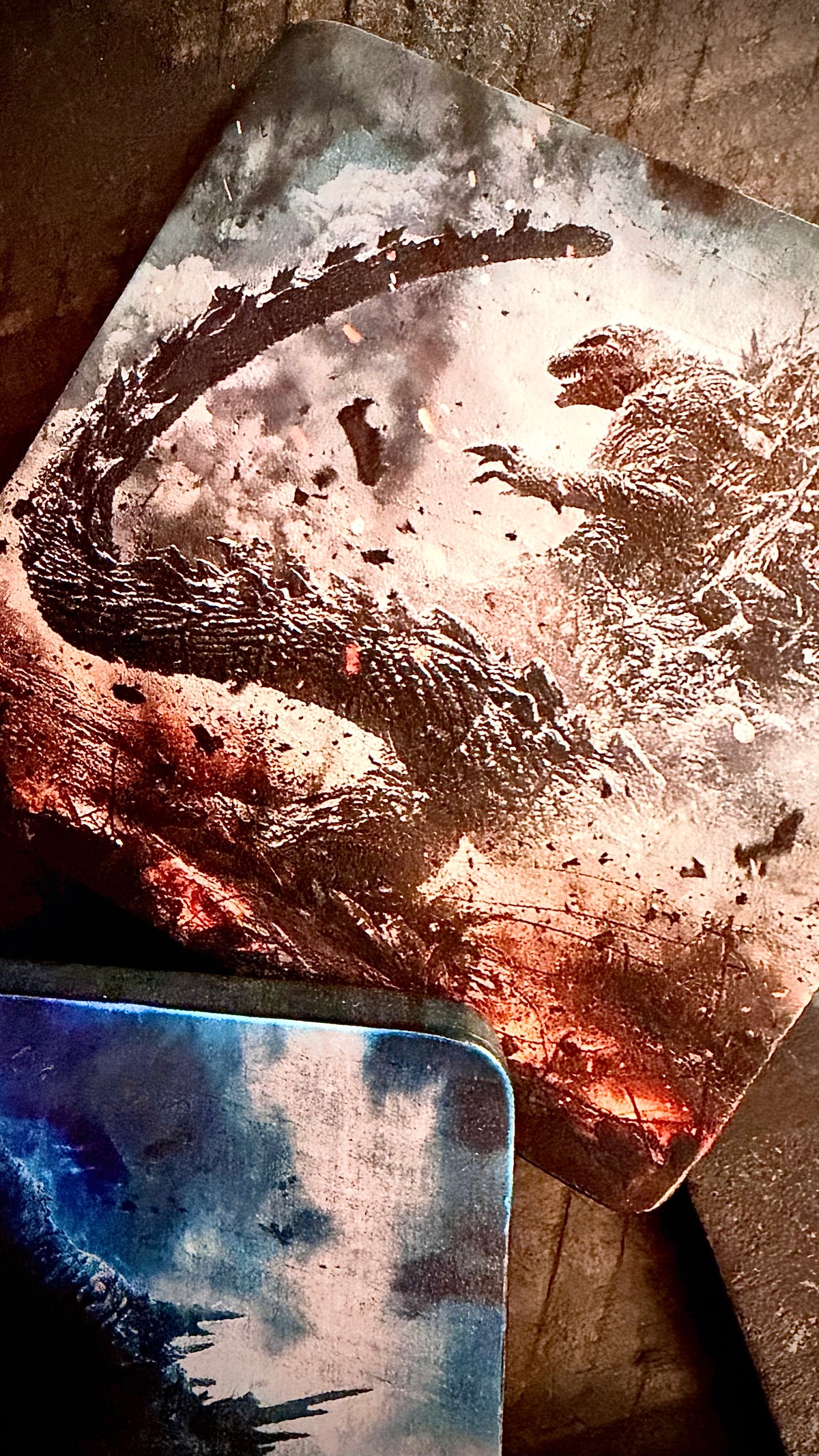 Godzilla Coaster Set - Full Color UV ink on Finished Wood (set of 4)