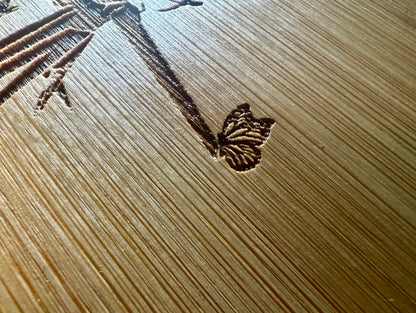 Cutting / Charcuterie Board - Edward Scissorhands Engraved on Bamboo Cutting Board