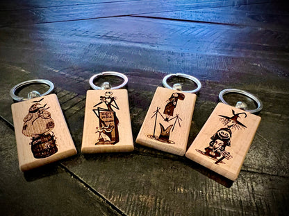 Keychain Set - Nightmare Before Christmas (set of 4)