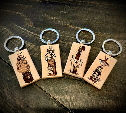 Keychain Set - Nightmare Before Christmas (set of 4)