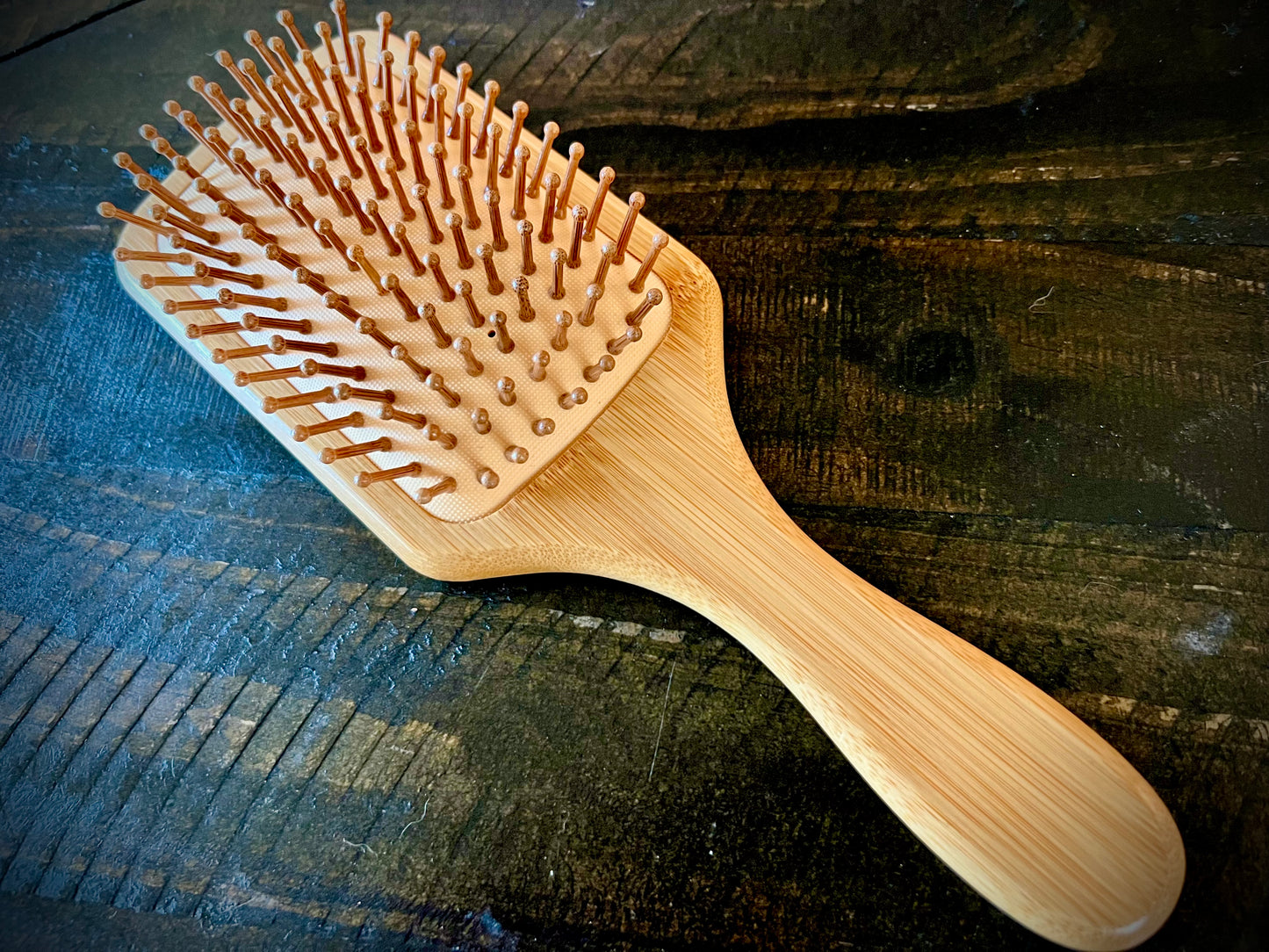 Hairbrush  - Frankenweenie Sparky Engraved on Bamboo