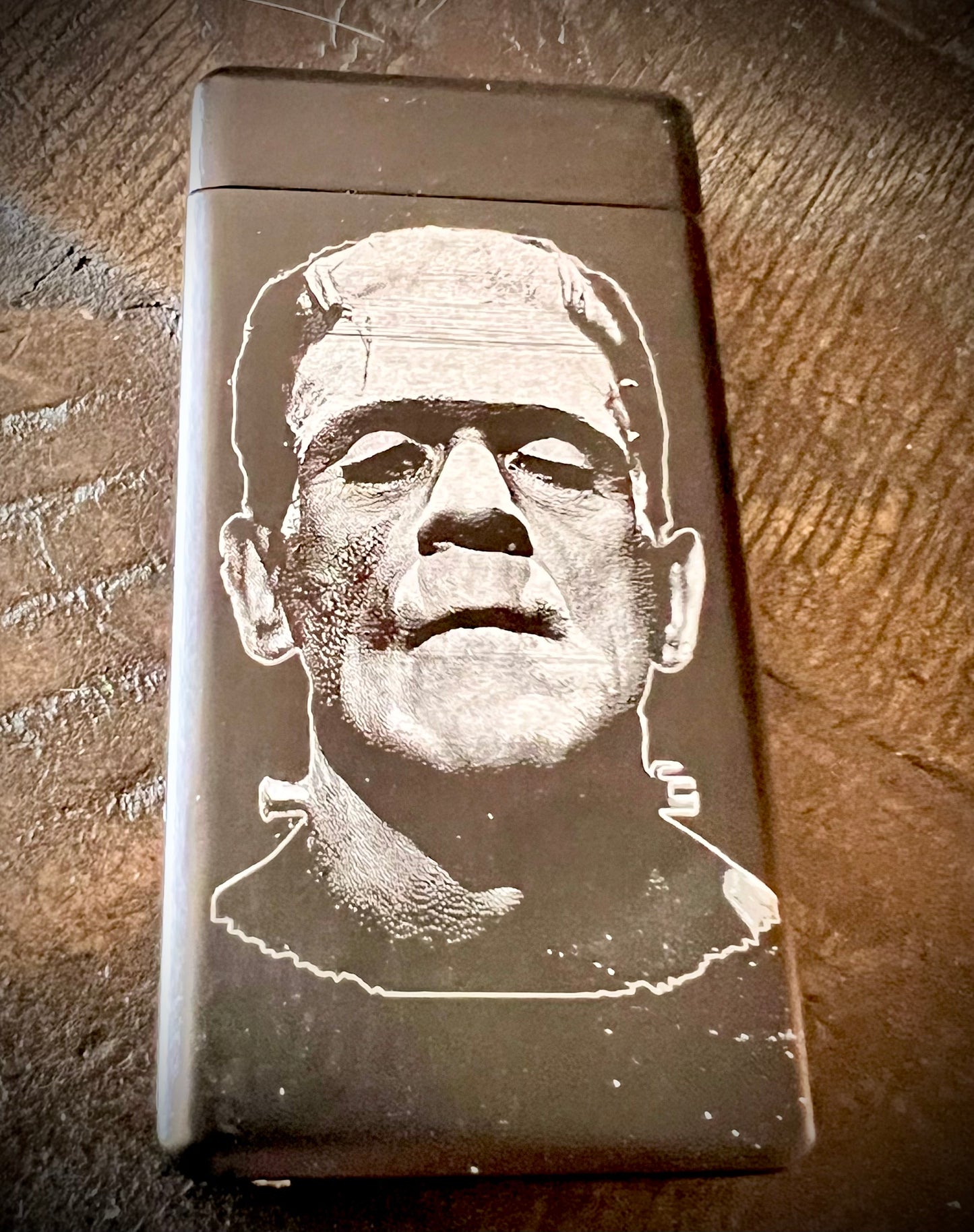 Arc Lighter - Frankenstein Monster engraved includes USB Charger