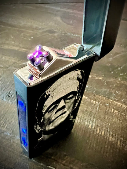 Arc Lighter - Frankenstein Monster engraved includes USB Charger