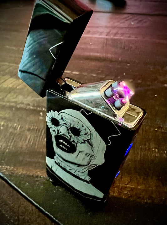 Arc Lighter - Art the Clown engraved includes USB Charger