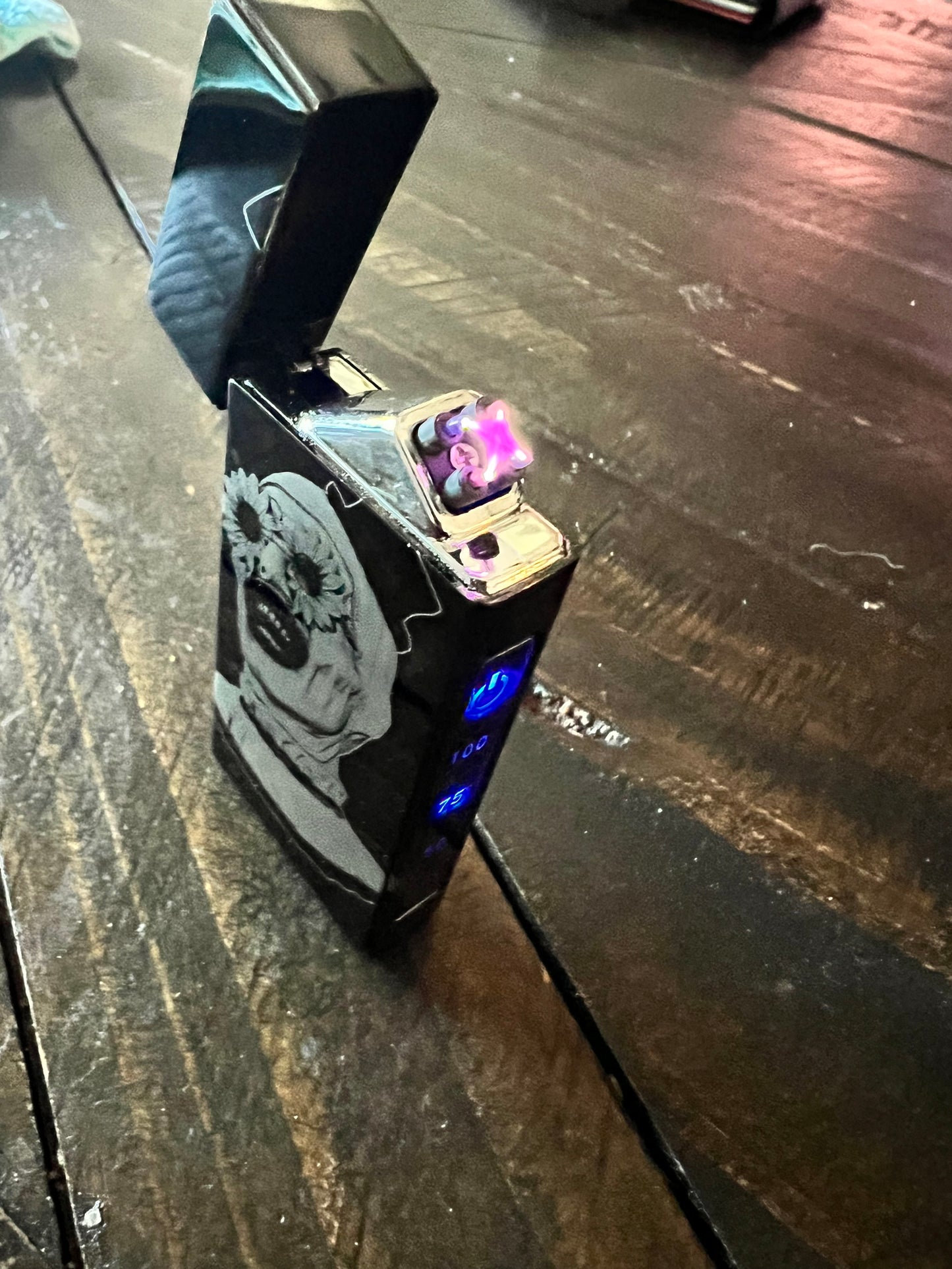 Arc Lighter - Art the Clown engraved includes USB Charger