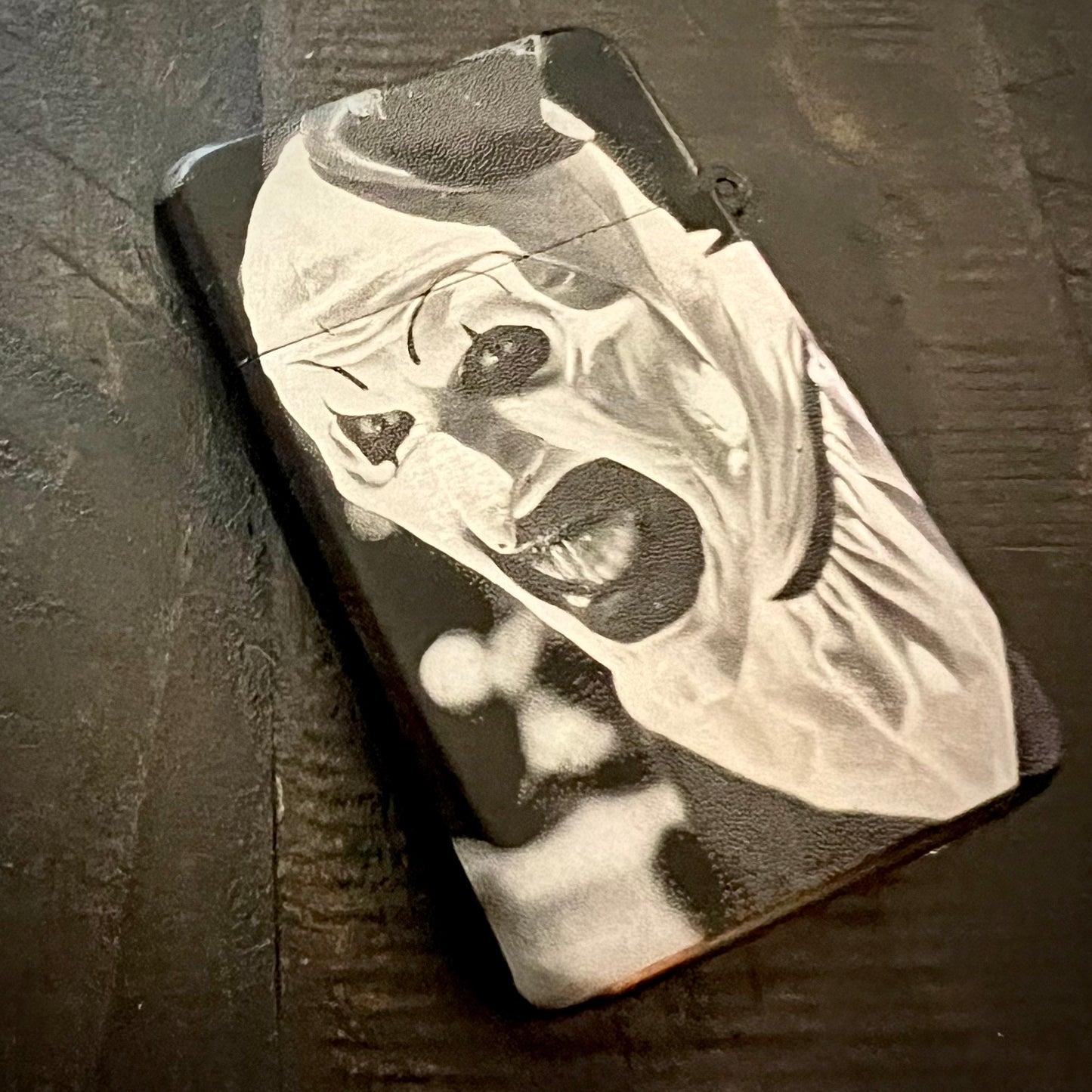 Lighter - Art the Clown Butane Engraved Refillable