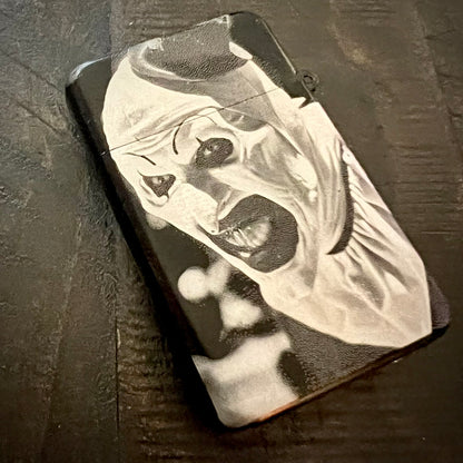 Lighter - Art the Clown Butane Engraved Refillable