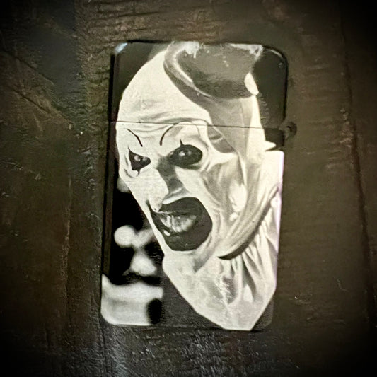 Lighter - Art the Clown Butane Engraved Refillable