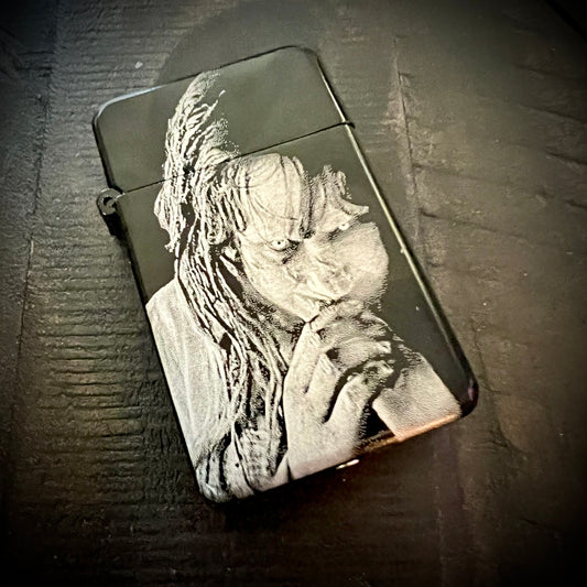 Lighter - The Exorcist Butane Engraved Refillable Regan Giggling