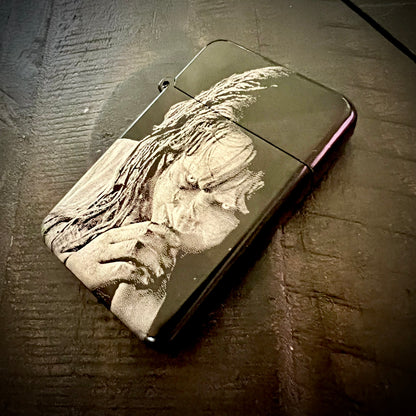 Lighter - The Exorcist Butane Engraved Refillable Regan Giggling