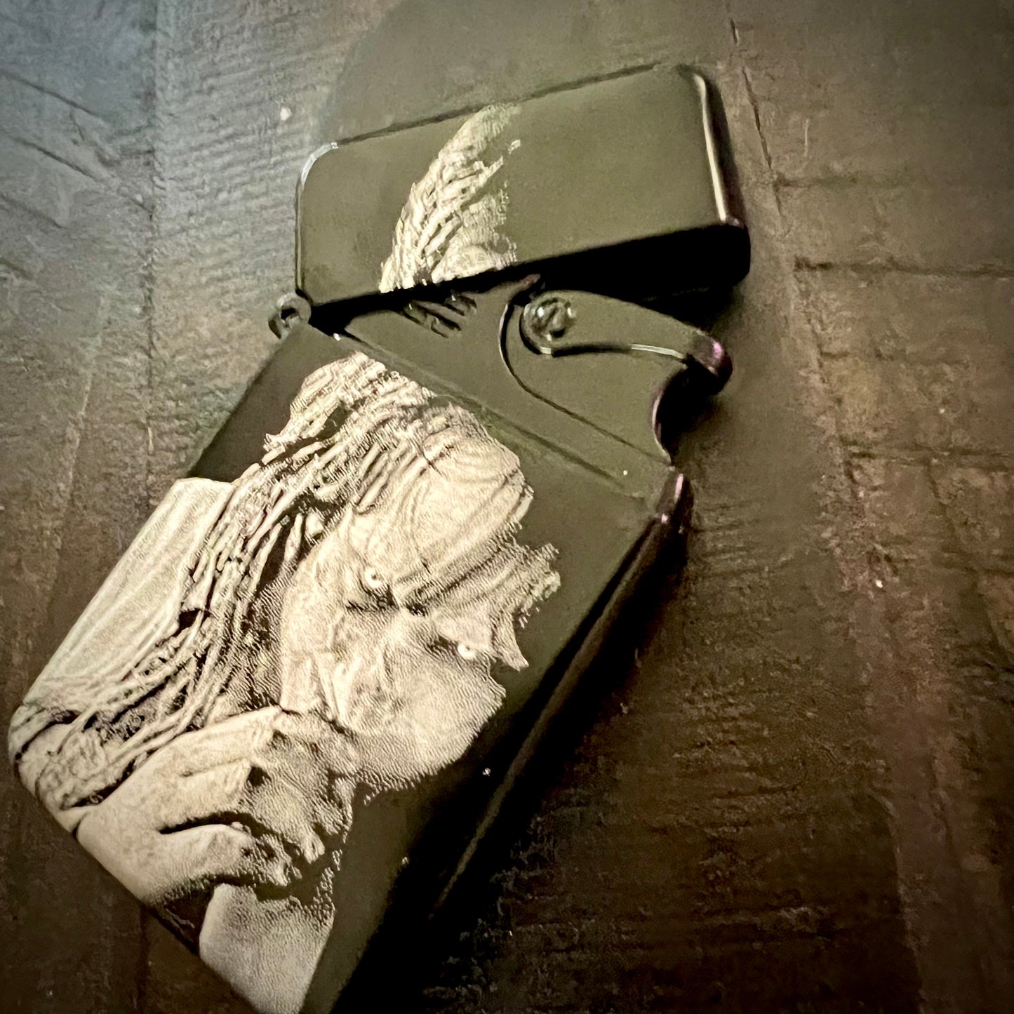 Lighter - The Exorcist Butane Engraved Refillable Regan Giggling