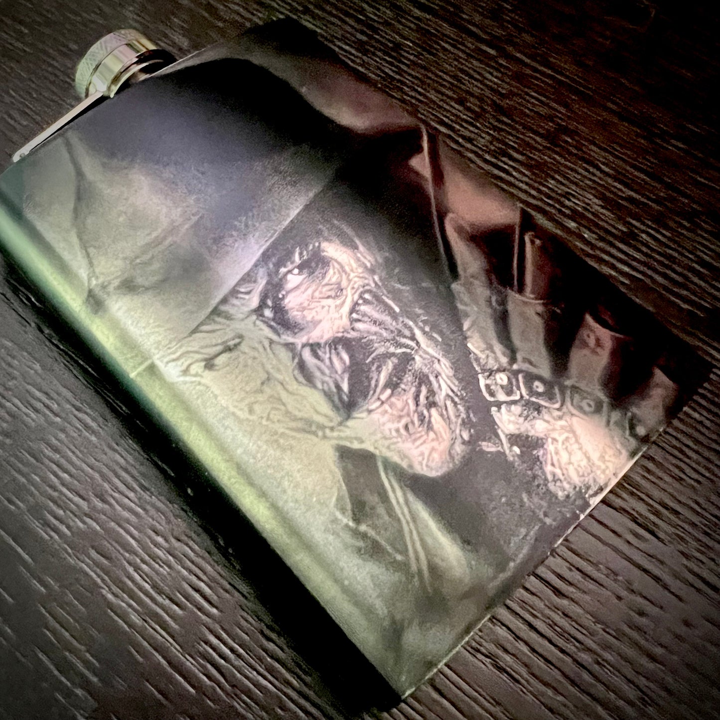 Flask - Freddy Krueger 8oz (includes funnel) Stainless Steel Nightmare on Elm Street