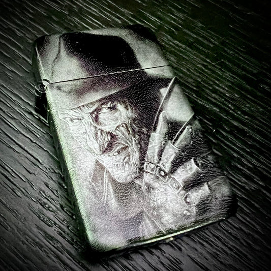 Lighter - Freddy Krueger Butane Engraved Refillable Nightmare on Elm Street
