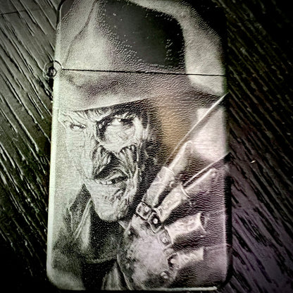 Lighter - Freddy Krueger Butane Engraved Refillable Nightmare on Elm Street