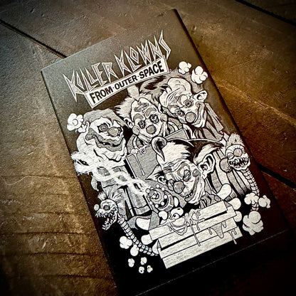 Wallet - Killer Klowns from Outer Space engraved metal card wallet